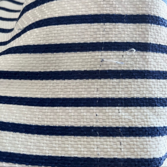 Blue Anthropologie A'hoy Striped Small Short Casual Dress - Picture 10 of 11